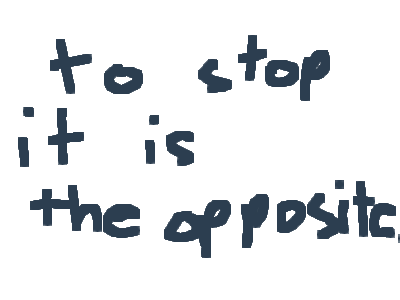 The key to drama is attention..