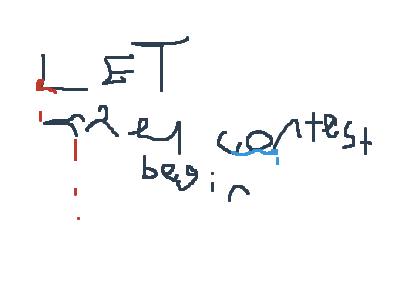 LET THE CONTEST BEGINNN!!!!:)