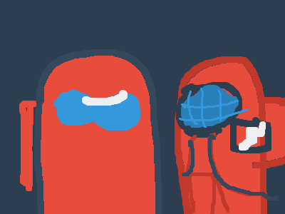 Among us vs among drip