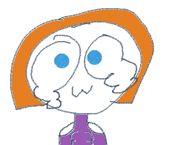 haircut done. short hair again