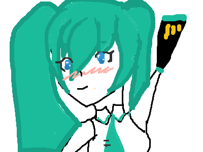 Miku drawing!