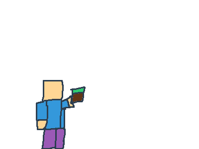 minecraft place block then breaking