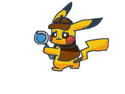 Just art #10 detective pikachu