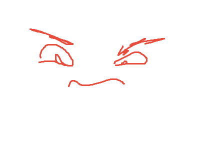 this is how u do angry face