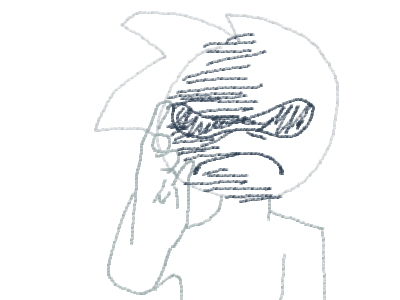 I never kept my promise. . . 