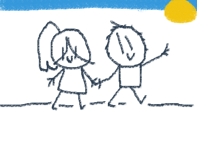 How I drew as a 5-6 year old-