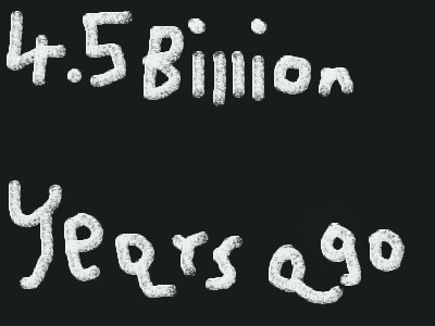 Earth timeline in 1 minute