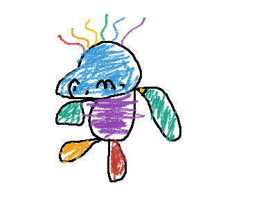 abstract art / baby picasso