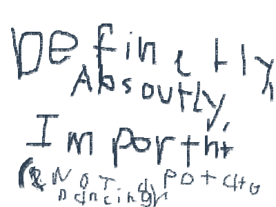 Definitely, Absoultly Important (And NOT a potato