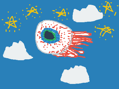 some eye of cthulu terraria fant art