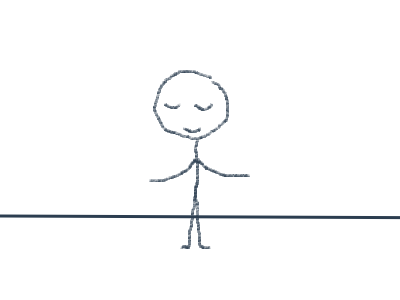 stick figure guy dancin