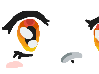 Horrible eye opening