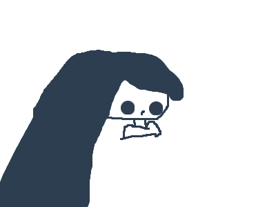 me drawing with my mouse pad