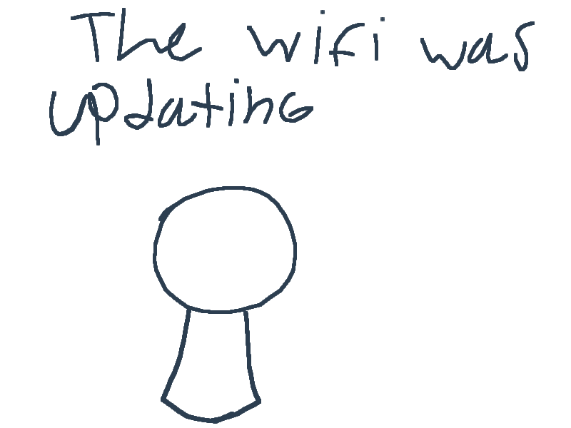 Sorry i didn't post because-