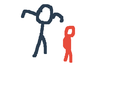 Omae wa mou shinderou (stickmen)