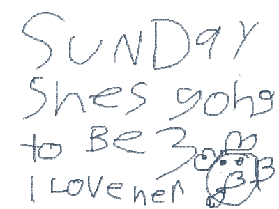 Wish my baby sister a happy birthday