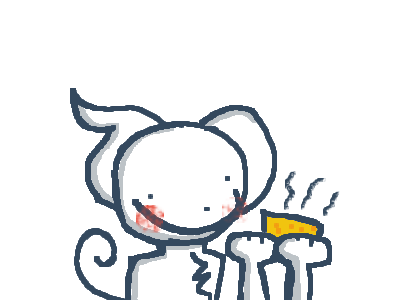 The mouse likes cheeseee