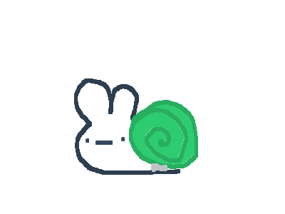 Bunbun is a SNAIL!! (animation btw '^')