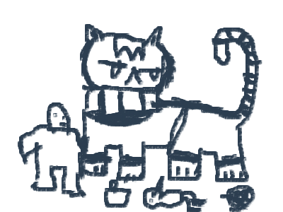 Me as a cat but i'm bored