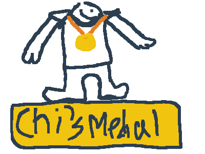 Chi's medal of honor is for being a good person