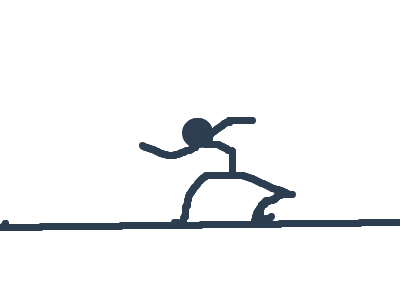 Running or something?