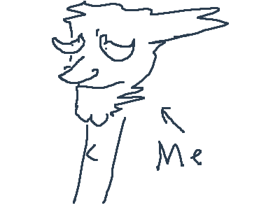 A close zoom inside my face