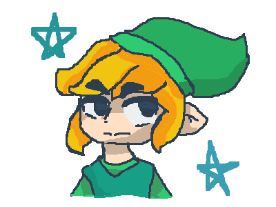 I drew Toon Link