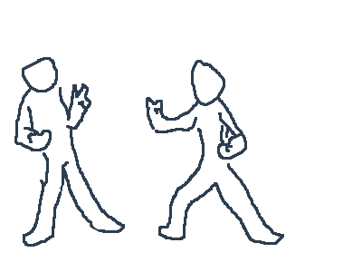 Fighting cus why not