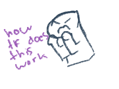 it'll take a while to get used to this again