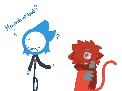 Hamburbur? (OC BACK : D)