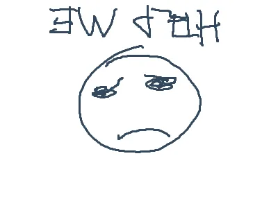 Why's it drawing upside down