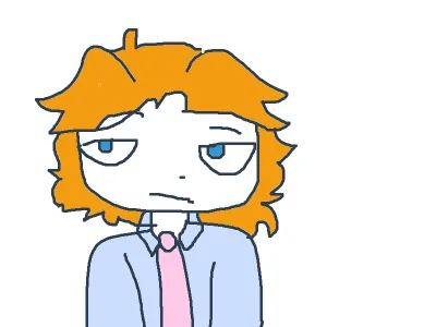 struggles to draw senpai
