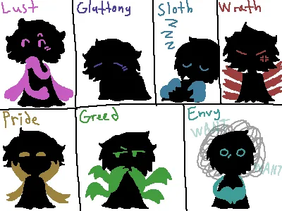 seven deadly ribbons