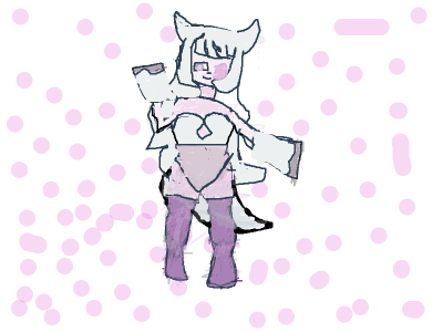 My new OC Petal pearl! ( PP for short )