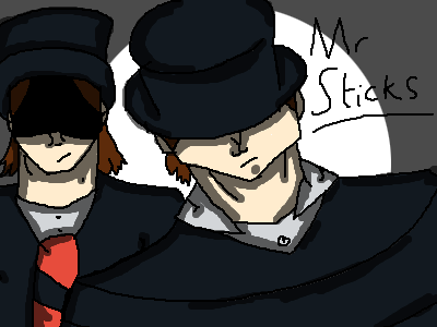 Mr. Sticks Concept Art