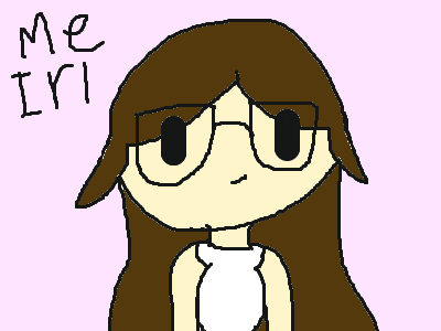 Me irl, in among us, and my new OC!