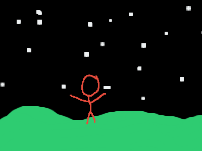 Alien takes away kid