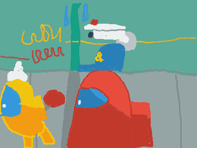 Among us art (i tried to make it accurate)