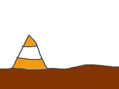 pink cone transfur (flashing colors warning)