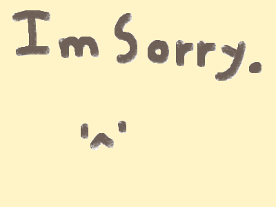 Im sorry :<