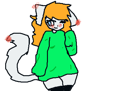 old lil and new lil as a human