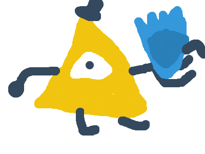 some bill cipher art