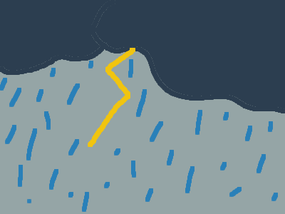 Idk weird storm