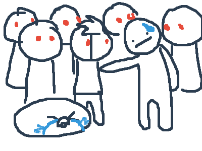 DO NOT INSULT THE LITTLE BLOB