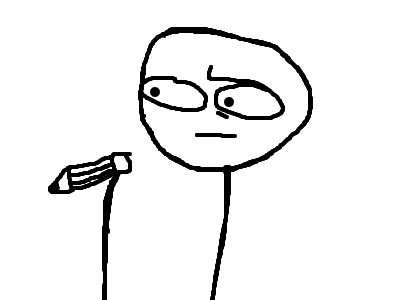 i drew my pfp unpixelated