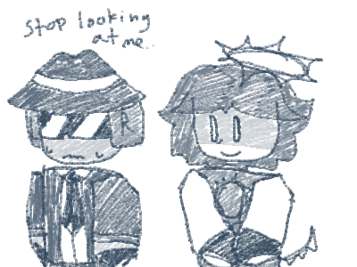 doodles i did in class on friday