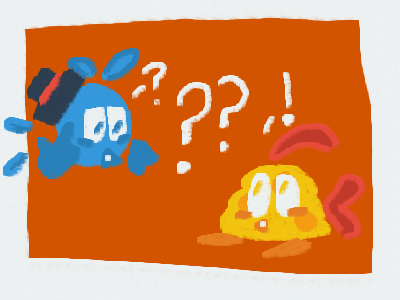 Blue Floof Meets Floof!!