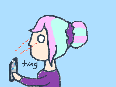 AAAAAAAAAARGH PEOPLE ARE STARING AT THEIR PHONES L