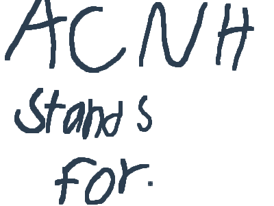 what does ACNH stand for?
