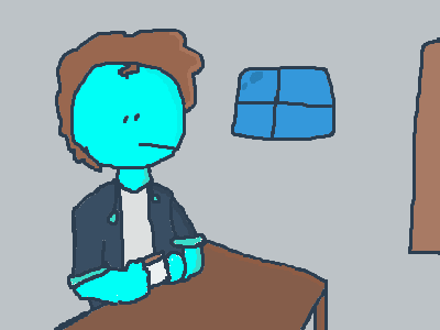 so i drew my main oc in full color